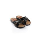 Gezer Yazlık Soft Masaj Taban Kadın Terlik GT1YZM.10886.00, Siyah, 38