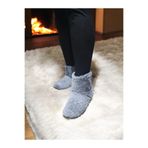 GEZER Yumuşak Kaymaz Taban Sessiz Hafif Peluş Panduf Ev Bot