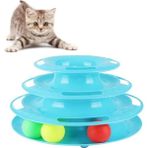 Gezeroğlu Petshop grezeroğlu Petshop 3 Katlı Kule Kedi Ödülü Oyuncağı