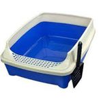 Gezeroğlu Petshop Kapalı Mavi Mio Kedi Tuvaleti