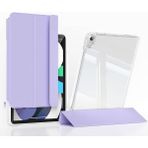 Gezgin apple iPad Air 13 2024 Kılıf Magnetik Ayrılabilen Airbagli Uyumlu Gzgn Sliding Tablet Kılıfı-Lavender