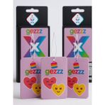 Gezzz Store Gezzz x Çiçek Esintileri 3’lü Araba Kokusu Seti (Sevimli Kalp Desenli)