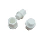 GF 10 Adet 20mm 1/2 Dişli Kör Tapa Dişli Plastik Kör Tapa
