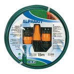 GF Bahçe Hortumu Alpha 1/2 inç 15 m Adaptör Kitli
