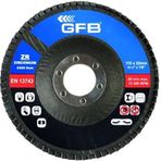 GFB 115 mm 120 Kum 10 Adet Zirkonyum Flap Disk Zımpara
