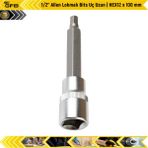 Gfb 1/2" Allen Lokmalı Bits Uç Uzun | HEX12 x 100 mm