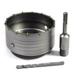 GFB 125 mm Elmaslı Adaptörlü Duvar Beton Delme Panç