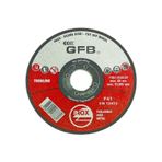 GFB 125x1.0x22.23 mm 50 Adet Inox Kesici Taş