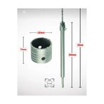 Gfb 150MM Beton Duvar Delme Panç + Sds-Plus (250MM) Uzun Adaptörlü