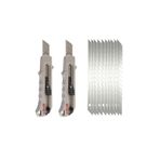Gfb 2 Adet Metal Maket Bıçağı + 10 Adet Yedek Uç