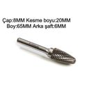 GFB F08x20x06 Küre Uçlu Çam Freze