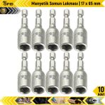Gfb Manyetik Somun Lokması | 17 x 65 mm | 10 Adet