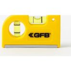 Gfb Mıknatıslı Mini Cep Su Terazisi 8cm - Sarı - 1