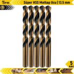 Gfb Süper Hss Matkap Ucu | 13.5 mm | 5 Adet