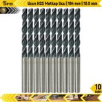 Gfb Uzun Hss Matkap Ucu | 184 mm | 10.0 mm | 10 Adet