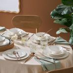 Gfc Life Store Edera 24 Parça 6 Kişilik Porselen Yemek Takımı