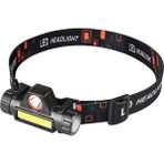 Gfc Life Store Lümen Mir LED Kafa Feneri Mini LED Far USB Şarj Edilebilir Ayarlanabilir Açı Su Geçirmez Hafif Cob Kafa Lambası Dağ Tırmanışı Gece Balıkçılık Cata CT-9120