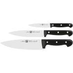 Gfc Life Store - Twın Chef 3 Bıçak Seti, Paslanmaz Çelik, Siyah
