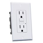 GFCI USB kombo çıkışı, USB ile GFCI çıkışı | Toprak Hatası Devresi Kesici Çıkışlar - Akıllı telefon için LED göstergesine sahip elektrikli duvar kaplaması