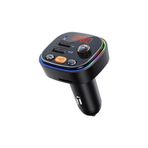 GFUZ Araç Fm Transmitter 5.3 Bluetooth Araç Kiti Hızlı Şarj Qc 3.1 Çift Usb Ve Type-C Mp3 Sd Kart Çakmaklık Girişli Oto Müzik Çalar aqRDXUwbly