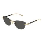 GG 2063S 002 55 Gucci Güneş Gözlüğü