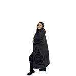 gg göksel giyim Spiral Detaylı Büyük Beden Tasarım Mont - GKS-00105 44