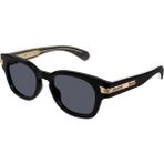 GG1518S 001 51 20 Gucci Unisex Güneş Gözlüğü - Siyah