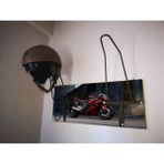 Ggart Decoration Motosiklet Kask Askısı, Motor Kask Askısı, YAMAHAX2V1 - Renkli
