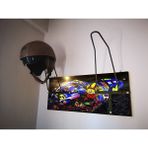 Ggart Decoration Motosiklet Kask Askısı, Motor Kask Askısı, YAMAHAX2V2 - Renkli