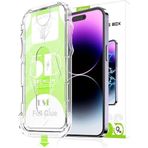 GGM GİYİM & AKSESUAR Apple iPhone 15 Pro Max ile Uyumlu Cam Ekran Koruyucu Kolay Kurulum Aparatlı Tam Uyumlu Glass Full Cover