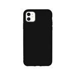 GGM GİYİM & AKSESUAR iPhone 11 ile Uyumlu İçi Kadife Dışı Mat Yapıya Sahip Koruma Sağlayan Lansman Silikon Kılıf (Siyah)