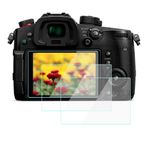 GH6 Ekran Koruyucu Cam Panasonic LUMIX GH6 Kamera ile Uyumlu, KOMET 9H Temperli Cam Çizilmez Kabarcık Önleyici Toz Önleyici (3'lü Paket)