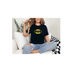 GHAND Batman BASKILI trend Unısex Normal Kalıp T-Shirt