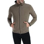 Ghassy Co. 869866020 Haki Army Tactical Polar Erkek Kapüşonlu Ceket