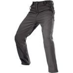 Ghassy Co. Co. Erkek Çift Katmanlı Ultra Kalın Kışlık Kayak Motorcu Outdoor Softshell Pantolon - Siyah