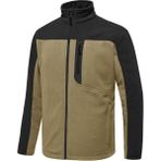 Ghassy Co. Erkek Antipilling Thermal Garnili Tam Fermuarlı Polar Ceket - Bej