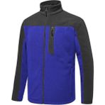 Ghassy Co. Erkek Antipilling Thermal Garnili Tam Fermuarlı Polar Ceket - İndigo