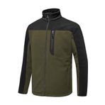Ghassy Co. Erkek Antipilling Thermal Garnili Tam Fermuarlı Polar Ceket - S - Koyu Haki