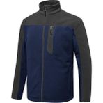 Ghassy Co. Erkek Antipilling Thermal Garnili Tam Fermuarlı Polar Ceket - S - Lacivert