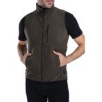 Ghassy Co. Erkek Çok Cepli Outdoor Polar Yelek - 2XL - Koyu Haki