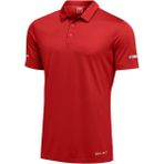 Ghassy Co. Erkek Dry Fit Hızlı Kuruma Nem Emici Teknik Performans Golf Polo Yaka Spor T-Shirt - Kırmızı