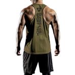 Ghassy Co. Erkek Dry Fit Y-Back Gym Fitness Sporcu Atleti GYM-101 - M - Haki