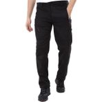 Ghassy Co.erkek Içi Polarlı Tactical Outdoor Su Geçirmez Koyu Gri Softshell Pantolon - 3XL - Siyah