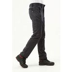 Ghassy Co.Erkek İçi Polarlı Tactical Outdoor Su Geçirmez Koyu Gri Softshell Pantolon KOYU GRİ M