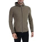Ghassy Co. Erkek Kapşonlu Cepli Polar - Haki - 2XL