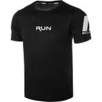 Ghassy Co. Erkek Nem Emici Hızlı Kuruma Performans Running Spor T-Shirt - Siyah