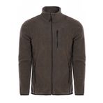 ghassy co. Erkek Pro Rüzgar Geçirmez 5 Cepli Outdoor Tam Fermuarlı Polar Ceket KOYU HAKİ, 2XL