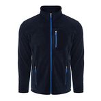 ghassy co. Erkek Pro Rüzgar Geçirmez 5 Cepli Outdoor Tam Fermuarlı Polar Ceket LACİVERT 2, 2XL
