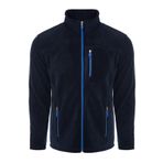 ghassy co. Erkek Pro Rüzgar Geçirmez 5 Cepli Outdoor Tam Fermuarlı Polar Ceket LACİVERT 2, XL