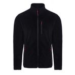 ghassy co. Erkek Pro Rüzgar Geçirmez 5 Cepli Outdoor Tam Fermuarlı Polar Ceket SİYAH, 2XL